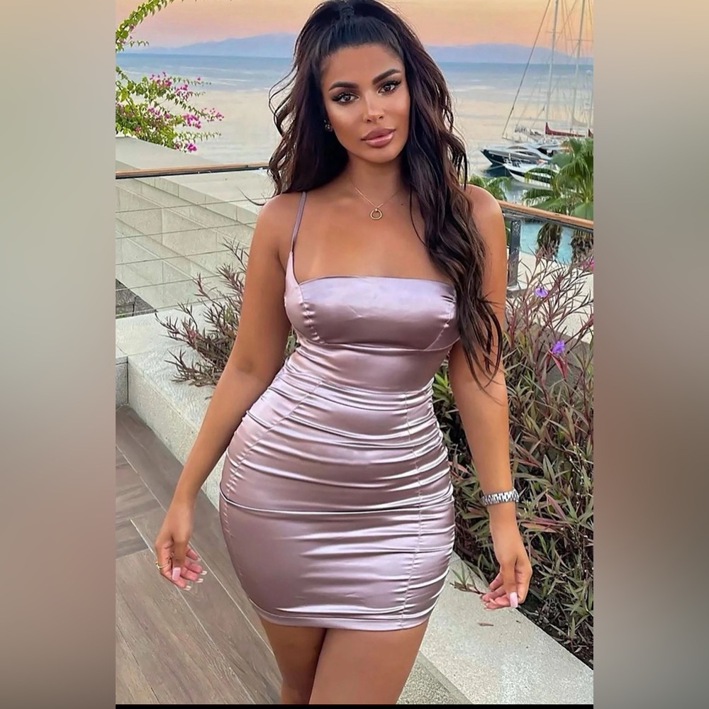 Moment to Remember Mini Dress- Fashion Nova-NWT